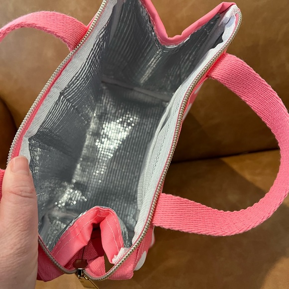 Kate Spade Pink Polka Dot Tote Bag - Picture 4 of 6